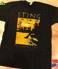 1993 Sting Ten Summoner’s Tales World Tour Concert T-Shirt Sweatshirt Hoodie