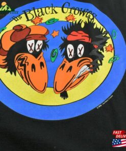 1993 The Black Crows High As Moon Tour T-Shirt Vintage Band Tee Single Stitch Unisex Classic 2 1993 The Black Crows High As Moon Tour T Shirt Vintage Band Tee Single Stitch Unisex Classic 3