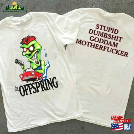 1995 The Offspring Album Music Graphic T-Shirt Vtg 90S Punk Rock Band Tour Concert Shirt Unisex Classic