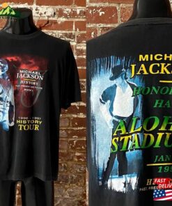1996 1997 Michael Jackson History Tour Honolulu Hawaii T-Shirt 90S Aloha Stadium Tee Single Stitch Sweatshirt