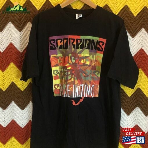 1996 Scorpions Pure Instinct Tour Vintage T-Shirt Unisex