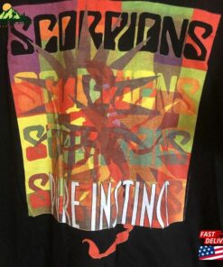 1996 Scorpions Pure Instinct Tour Vintage T-Shirt Unisex 2 1996 Scorpions Pure Instinct Tour Vintage T Shirt Unisex 3