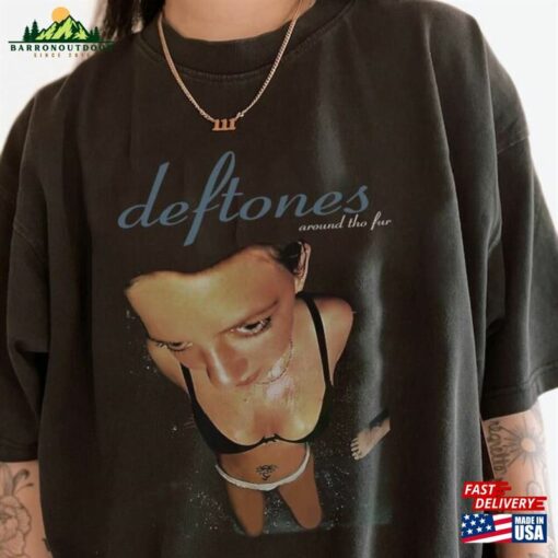 1997 Deftones Around The Fur T-Shirt Music Song Lovers Shirt Albums Unisex