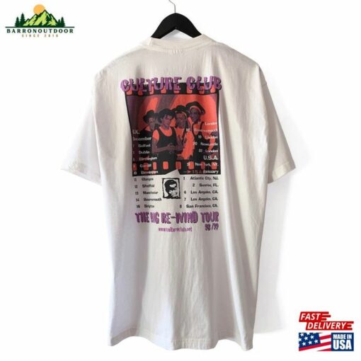 1998 Culture Club The Big Rewind Uk Tour T Shirt Classic Hoodie