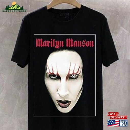 1998 Marilyn Manson Rock Is Dead 90S T Shirt Unisex Hoodie