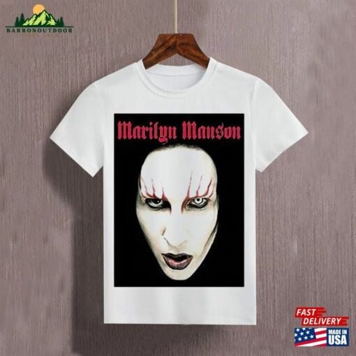 1998 Marilyn Manson Rock Is Dead 90S T Shirt Unisex Hoodie