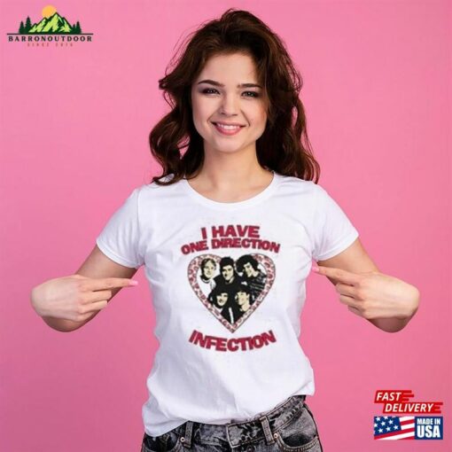 1D Infection Unisex Tee Shirt Funny Classic Merch One Fan Hoodie