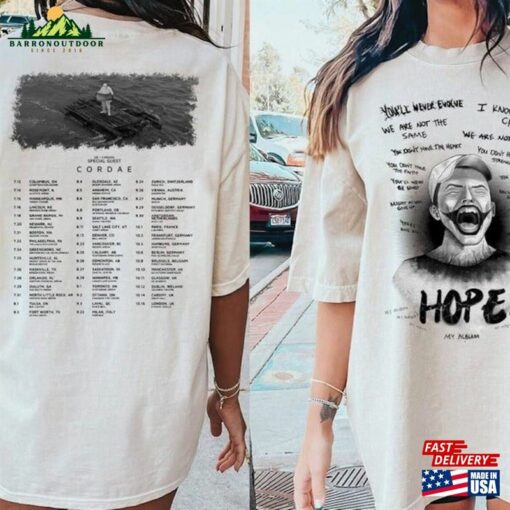 2 Side Nf Hope Album Tour Merch T-Shirt 2023 Shirt Unisex Classic