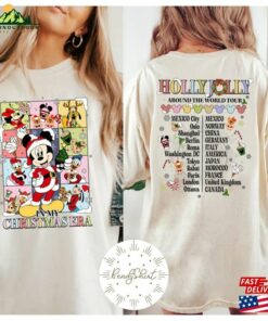 2 Sided Disney In My Christmas Era Shirt Mickey T-Shirt Hoodie