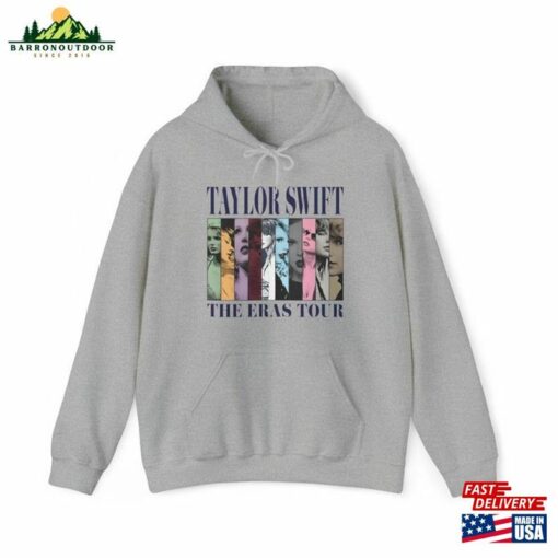 2 Sided Eras Tour Hoodie Swiftie Merch Taylor Shirt T-Shirt