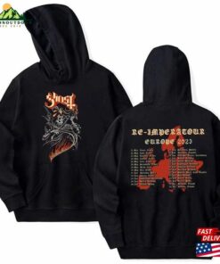 2 Sided Ghost Model Five Eu Tour Tee Band 2023 Merch Shirt Hoodie T-Shirt 2 2 Sided Ghost Model Five Eu Tour Tee Band 2023 Merch Shirt Hoodie T Shirt 3