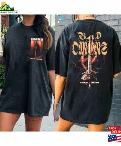 2 Sided Like A Villain Bad Omens T-Shirt Band Track List 2023 Merch The Concrete Jungle Tour Wraith Tee Sweatshirt Hoodie Unisex