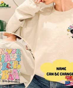 2 Sided Personalized Princess Girls Trip 2024 Shirt In Our Era Sweatshirt Classic 3