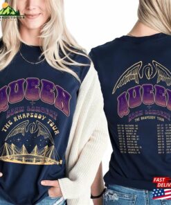 2 Sided Queen Adam Lambert The Rhapsody Tour 2023 Shirt Rock Band Shirts Hoodie Unisex 2 Sided Queen Adam Lambert The Rhapsody Tour 2023 Shirt Rock Band Shirts Hoodie Unisex