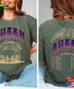 2 Sided Queen Adam Lambert The Rhapsody Tour 2023 Shirt Rock Band Shirts Hoodie Unisex 2 2 Sided Queen Adam Lambert The Rhapsody Tour 2023 Shirt Rock Band Shirts Hoodie Unisex 3