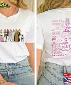 2 Sided Taylor Swift The Eras Tour 2023 Midnights Album Ts Merch Sweatshirt Hoodie