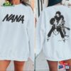 2 Sides Anime Nana Osaki Print Goth Harajuku Top Women T-Shirt Unisex Vintage Hachi Hoodie
