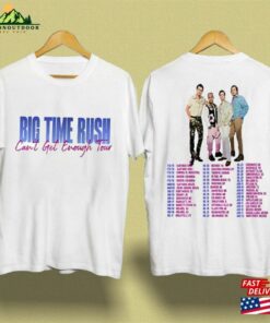 2 Sides Big Time Rush Band Cant Get Enough Tour Shirt 2023 Music Shirts Classic Hoodie
