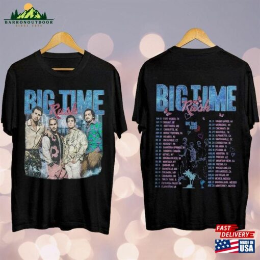 2 Sides Big Time Rush Band Cant Get Enough Tour Shirt 2023 Music Shirts T-Shirt Hoodie