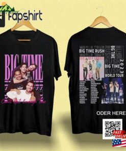 2 Sides Big Time Rush Band Cant Get Enough Tour Shirt 2023 Music Shirts T-Shirt Unisex 2 Sides Big Time Rush Band Cant Get Enough Tour Shirt 2023 Music Shirts T-Shirt Unisex