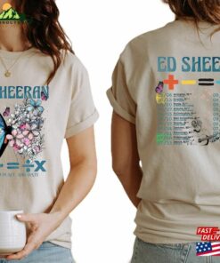 2 Sides Custom Mathematics Tour Shirt Butterfly T-Shirt Equals Shirts Unisex Sweatshirt