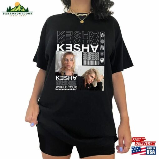 2 Sides Ke Sha Gag Order 2023 Tour Shirt Concert Fan Unisex Hoodie