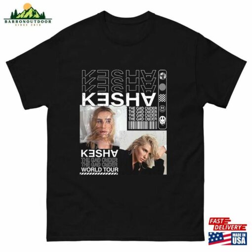 2 Sides Ke Sha Gag Order 2023 Tour Shirt Concert Fan Unisex Hoodie