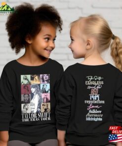 2 Sides Kid Taylor Eras Tour Shirt Youth Merch Outfit T-Shirt Unisex