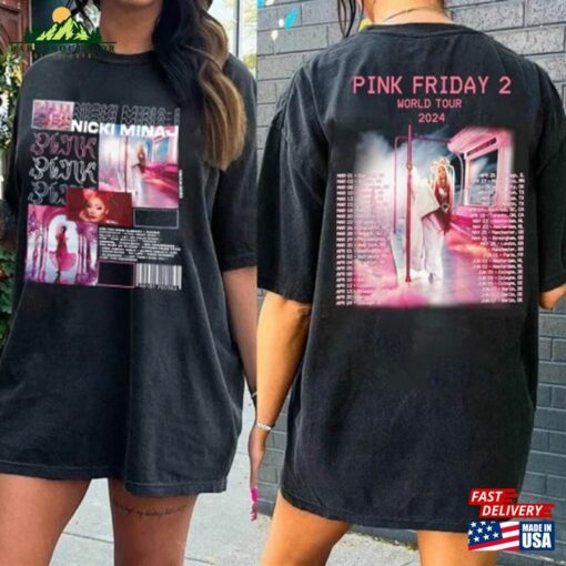 2 Sides Nicki Minaj Friday Tour Shirt T-Shirt Hoodie Sweatshirt