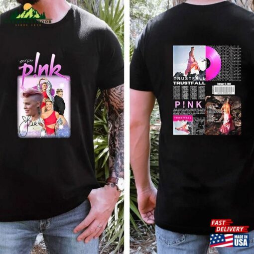 2 Sides P!Nk Summer Carnival 2023 Tour Shirt Pink Music T-Shirt Unisex