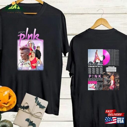 2 Sides P!Nk Summer Carnival 2023 Tour Shirt Pink Music T-Shirt Unisex