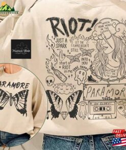 2 Sides Paramore Tour Sweatshirt Doodle Art Shirt T-Shirt Hoodie Classic