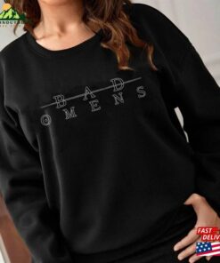 2 Sides Printed B Omens Tour 2023 Black Tshirt Music Shirt Day Seeker Sweatshirt For Fans Unisex Classic 2 Sides Printed B Omens Tour 2023 Black Tshirt Music Shirt Day Seeker Sweatshirt For Fans Unisex Classic