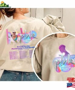 2 Sides Printed P!Nk Summer Carnival Tour 2023 Sweatshirt T-Shirt Hoodie