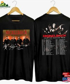 2 Sides Shirt Nickelback Band Tour 2023 Get Rollin Album Tee Fan Gift Hoodie Classic