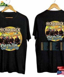 2 Sides Shirt Nickelback Music Tour 2023 Merch Vintage Get Rollin’tickets Unisex Sweatshirt