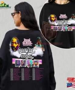 2 Sides Snoop Dogg Wiz Khalifa Shirt High School Reunion 2023 Sweatshirt Classic Unisex 2 Sides Snoop Dogg Wiz Khalifa Shirt High School Reunion 2023 Sweatshirt Classic Unisex