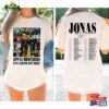 2 Sides Vintage Jonas Brothers C1717 Shirt Full Album Tour Hoodie Unisex