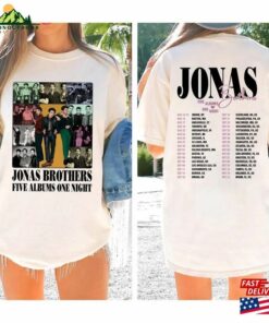 2 Sides Vintage Jonas Brothers C1717 Shirt Full Album Tour Hoodie Unisex