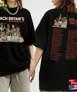 2 Sides Zach Bryanthe Quittin Time Tour T-Shirt Bryan Country Music American Heartbreak Sweatshirt Classic