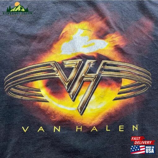 2000’S Van Halen T-Shirt Rock Band Tee Classic Hoodie