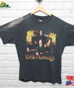 2000S Disturbed Band Tee Shirt Hoodie Classic