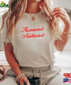 2023 Arctic Monkeys North American Tour T-Shirt Fluorescent Adolescent Shirt Band Tee Classic