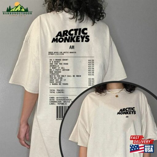 2023 Arctic Monkeys North American Tour T-Shirt Unisex