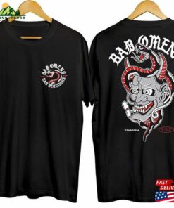 2023 Bad Omens Band Hannya T-Shirt Omen Concert Fade Reaper Tee Sweatshirt