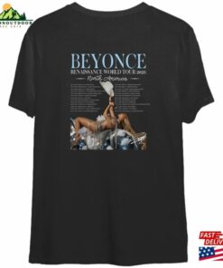 2023 Beyonce Renaissance North American Tour Beyonc Double Sided Shirt T-Shirt Unisex 2 2023 Beyonce Renaissance North American Tour Beyonc Double Sided Shirt T Shirt Unisex 3