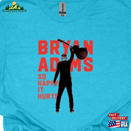 2023 Concert Bryan Adams Tour Happy Hurts Classic Unisex