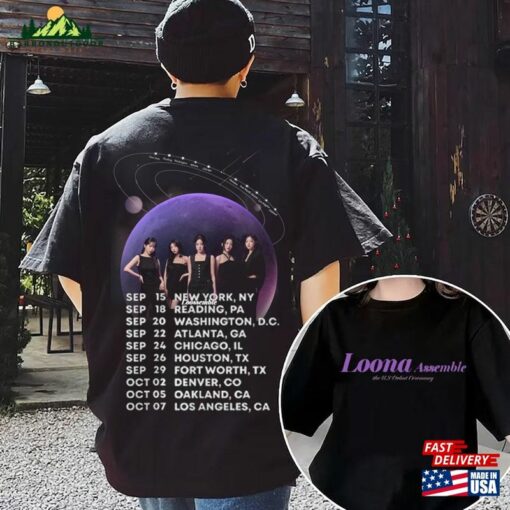 2023 Concert Tour Dates Loona Shirt Tickets Live T-Shirt Hoodie