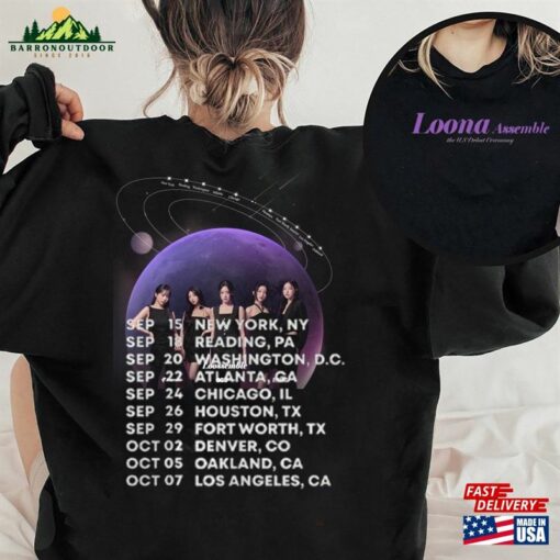 2023 Concert Tour Dates Loona Shirt Tickets Live T-Shirt Hoodie