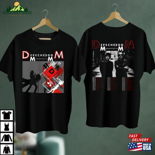 2023 Depeche Mode Memento Mori World Tour T-Shirt Band Fan Shirt Unisex Sweatshirt